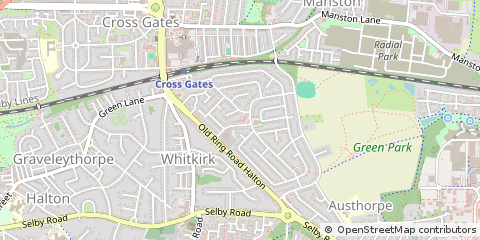 Map of Leeds