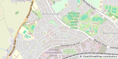 Map of Nottingham