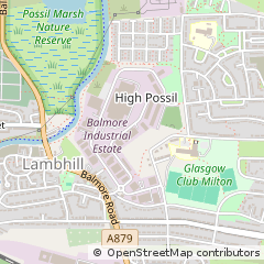 Map of Glasgow