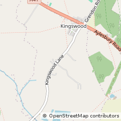 Map of Aylesbury, Buckinghamshire