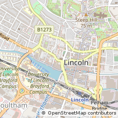 Map of Lincoln