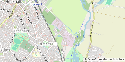 Map of Nottingham