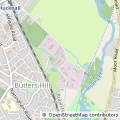 Map of Nottingham