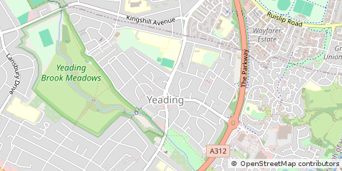 Map of Hayes