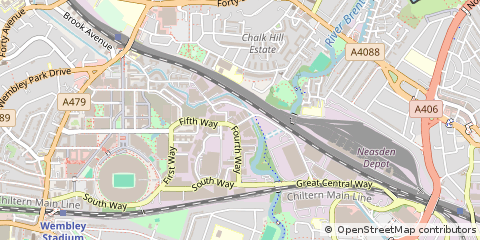 Map of Wembley