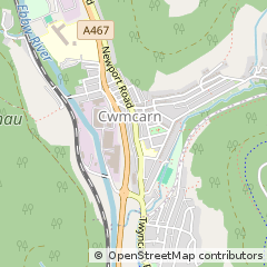 Map of Newport, Gwent