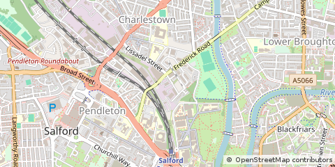 Map of Manchester