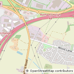 Map of Leeds, West Yorkshire