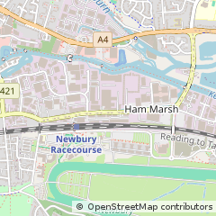 Map of Newbury, Berkshire