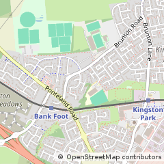 Map of Newcastle Upon Tyne