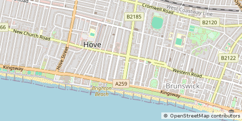 Map of Hove