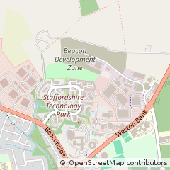 Map of Stafford, Staffordshire