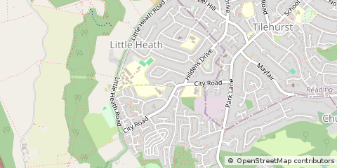 Map of Reading