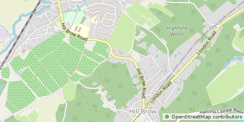 Map of Liss, Hampshire
