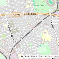 Map of Hull