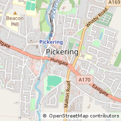 Map of North Yorkshire