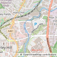 Map of Brierley Hill, West Midlands
