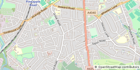 Map of Birmingham
