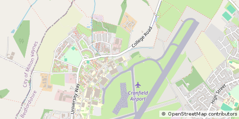 Map of Bedfordshire