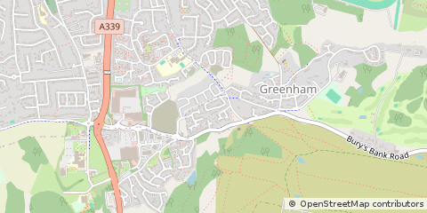 Map of Newbury