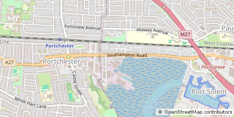 Map of Portsmouth, Hampshire