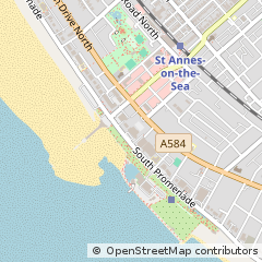 Map of Lytham ST. Annes