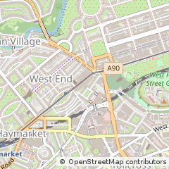 Map of Edinburgh