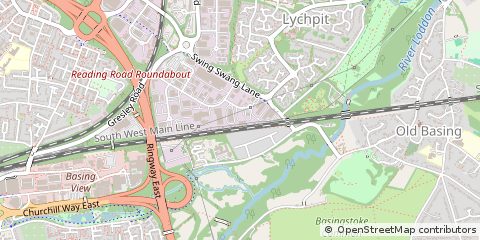 Map of Hampshire