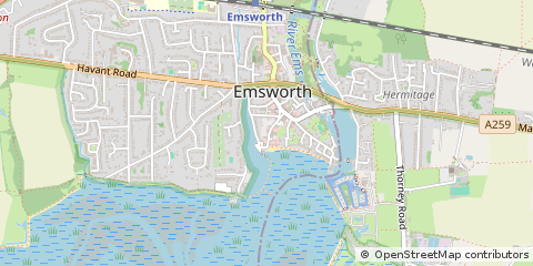 Map of Emsworth