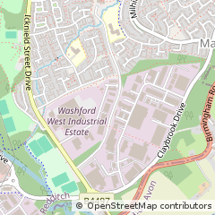 Map of Redditch