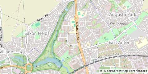 Map of Andover