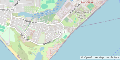 Map of Gosport