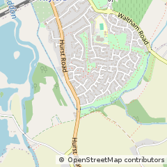 Map of Twyford, Berkshire