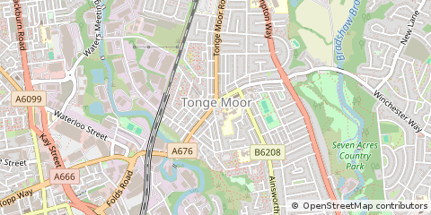 Map of Bolton