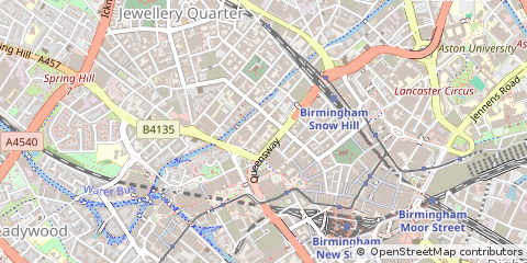 Map of Birmingham
