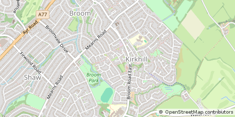 Map of Glasgow
