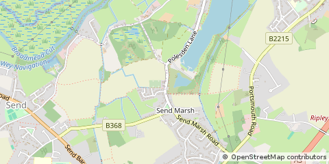 Map of Woking