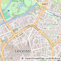 Map of Leicestershire