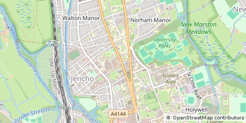 Map of Oxford