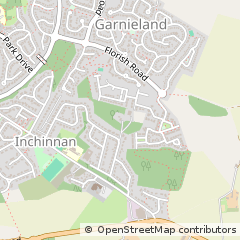 Map of Renfrew, Renfrewshire