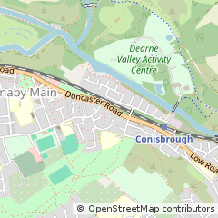 Map of Doncaster, South Yorkshire