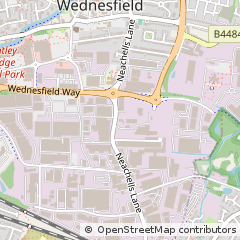 Map of Wolverhampton, West Midlands