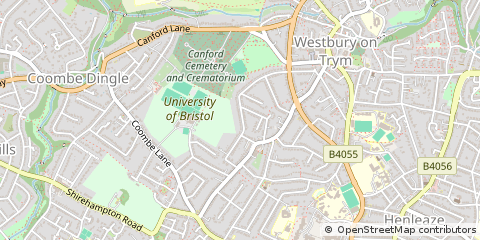 Map of Bristol