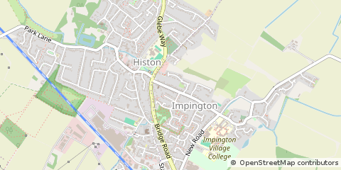 Map of Cambridge, Cambridgeshire