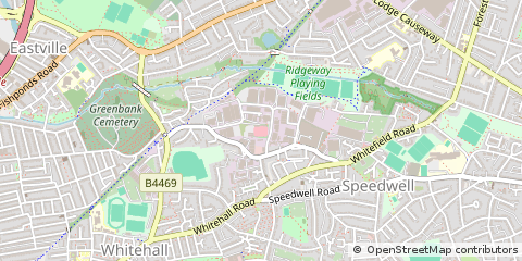 Map of Bristol, Avon