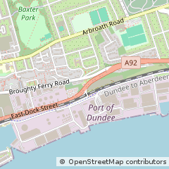 Map of Dundee