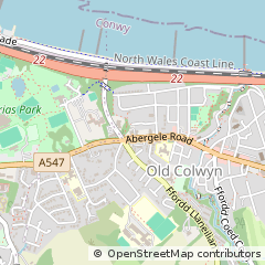 Map of Colwyn BAY