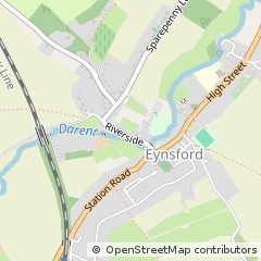Map of Eynsford, Kent