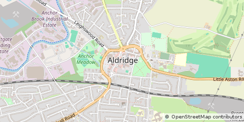 Map of Walsall