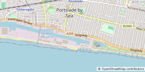 Map of Brighton, East Sussex